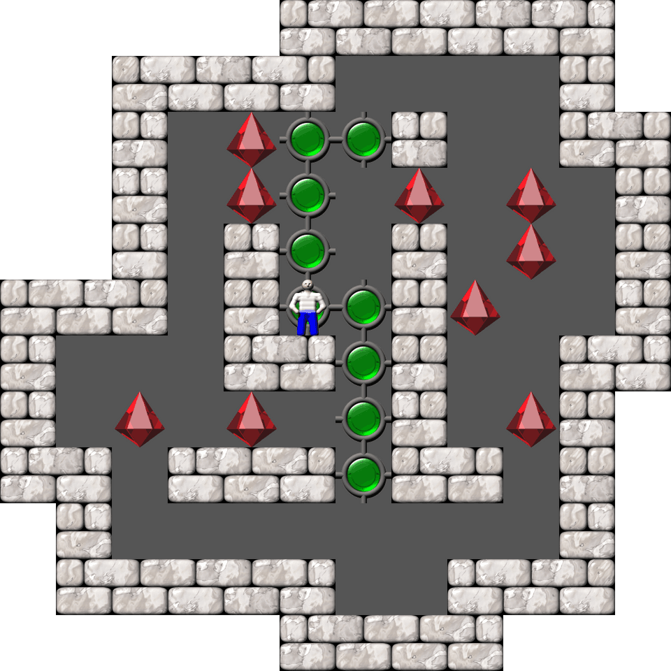 Sokoban David W. Skinner Arranged level 104